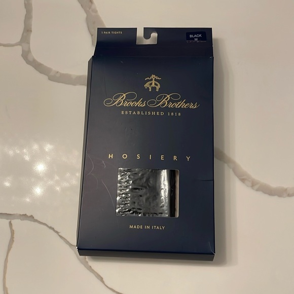Brooks Brothers Accessories - Brooks Brothers Black Women Tights